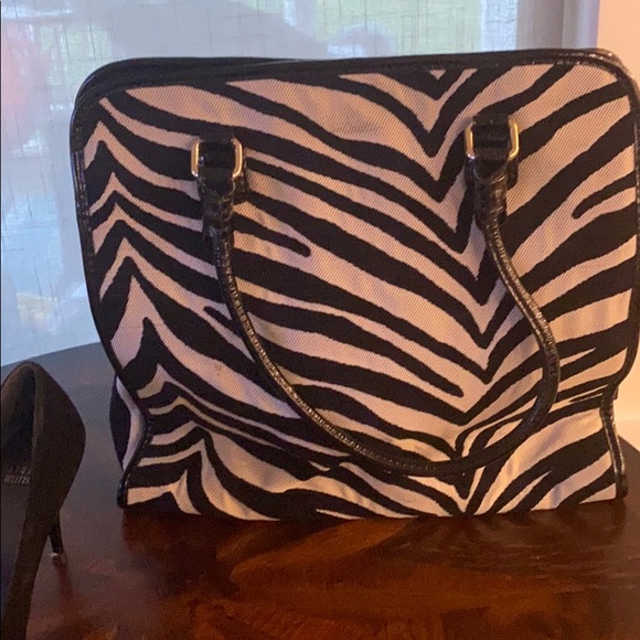 Zebra stripe tote bag - Picture 3 of 4